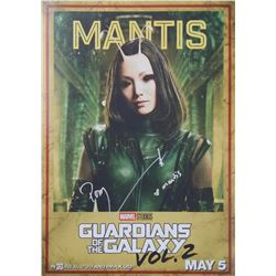 Guardians of The Galaxy 2 Pom Klementieff Signed Photo