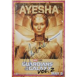 Guardians of The Galaxy 2 Elizabeth Debicki Signed Photo