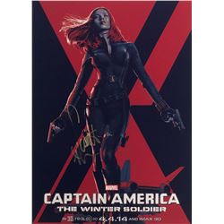 Winter Soldier Scarlett Johansson Signed Photo