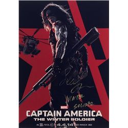 Winter Soldier Sebastian Stan Signed Photo