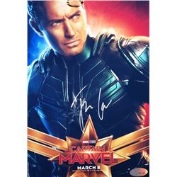 Captain Marvel Jude Law Signed Photo