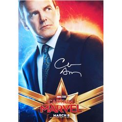 Captain Marvel Clark Gregg Signed Photo