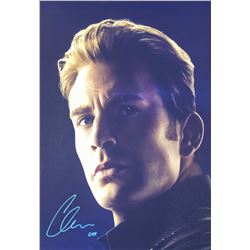 Avengers Endgame Chris Evans Signed Photo