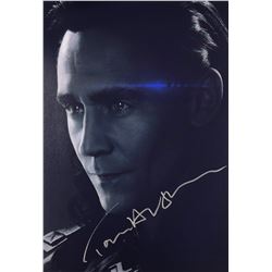Avengers Endgame Tom Hiddleston Signed Photo