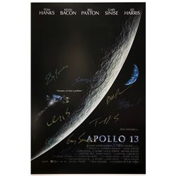 Apollo 13 Poster Tom Hanks Gary Sinise Kevin Bacon Bill Paxton Autographed Signed