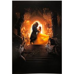 Beauty and the Beast Poster Emma Watson Autographed Signed