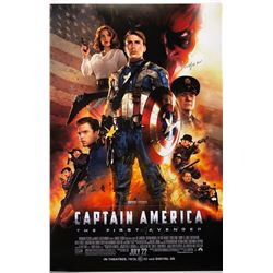 Captain America First Avenger Poster Chris Evans Autographed Signed