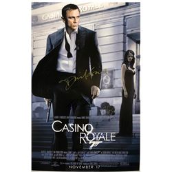 007 Casino Royale Poster Daniel Craig Autographed Signed