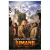Image 1 : Jumanji Next Level Poster Dwayne Johnson Autographed Signed