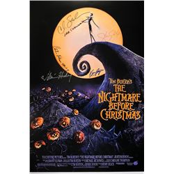 Nightmare before Christmas Chris Sarandon Poster Autographed Signed