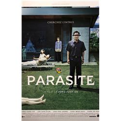 Korean movie Parasite Poster Autographed Signed