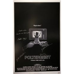 Poltergeist Craig T Nelson Poster Autographed Signed