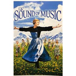 Sound of Music Poster Julie Andrews Autographed Signed