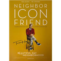 Beautiful Day in Neighborhood Photo Tom Hanks Autographed Signed