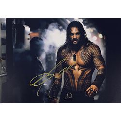 Aquaman Photo Jason Momoa Autographed Signed