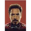 Image 1 : Avneger Original 6 Photo Robert Downey Jr. Autographed Signed