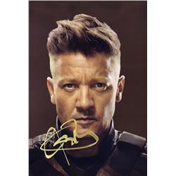 Avneger Original 6 Photo Jeremy Renner Autographed Signed