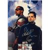 Image 1 : Captain America Photo Anthony Mackie Sebastian Stan Autographed Signed