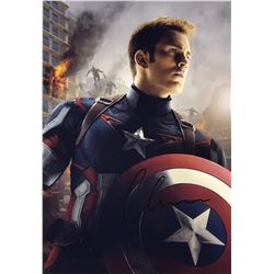 Avneger  Photo Chris Evans Autographed Signed