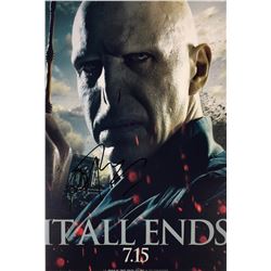 Harry Potter Photo Ralph Fiennes Autographed Signed