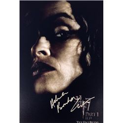 Harry Potter Photo Helena Bonham Carter Autographed Signed