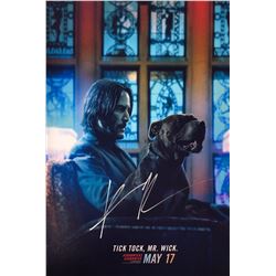 John Wick 3 Photo Keanu Reeves Autographed Signed