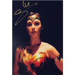 Justice League Photo Gal Gadot Autographed Signed