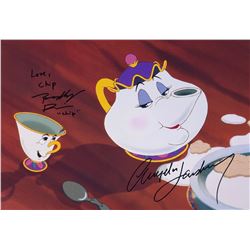 Beauty n Beast Angela Lansbury Photo Autographed Signed
