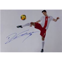 Football Robert Lewandowski Autographed Signed