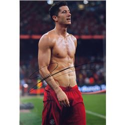 Football Robert Lewandowski Autographed Signed