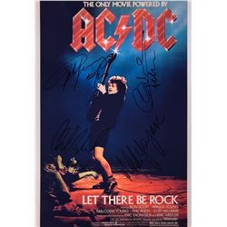 ACDC Angus Malcolm Young Photo Autograph