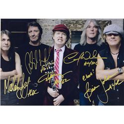 ACDC Angus Malcolm Young Photo Autograph