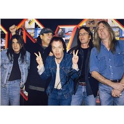 ACDC Angus Young Photo Autograph