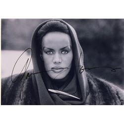 Grace Jones Photo Autograph Signed