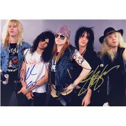 Guns N Roses Steven Adler Slash Photo Signed