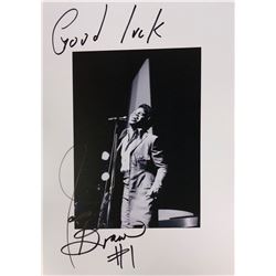 James Brown Photo Autograph Signed