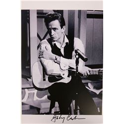 Johnny Cash Photo Autograph Signed