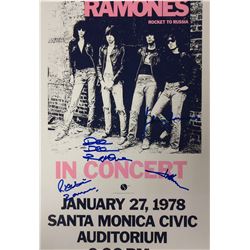 Ramones Joey Ramone Photo Autographed Signed
