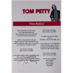 Tom Petty Photo Autographed Signed