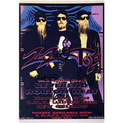 ZZ Top Frank Bearl Photo Autographed Signed