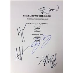 Lord of the Ring Signed Script Cover Sean Bean