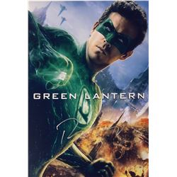 Green Latern Signed Photo Ryan Reynolds