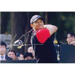 Golf Signed Photo Tiger Woods