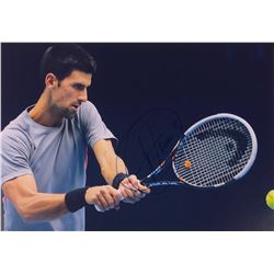 Tennis Signed Photo Novak Djokovic