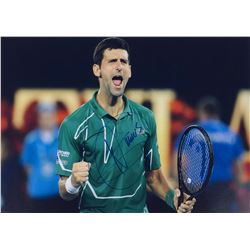 Tennis Signed Photo Novak Djokovic