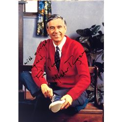 Fred Rogers Photo Autographed Signed