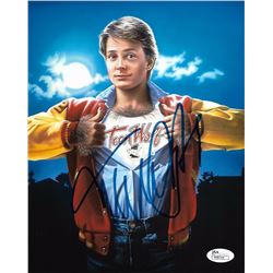 Michael J Fox Autograph Signed Photo