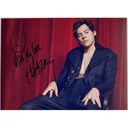 Harry Styles Photo Autograph Signed