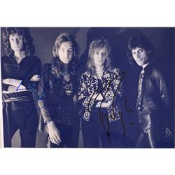 Queen Photo Autograph Signed