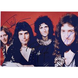 Queen Photo Autograph Signed